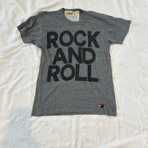 Aviator nation rock and roll tshirt